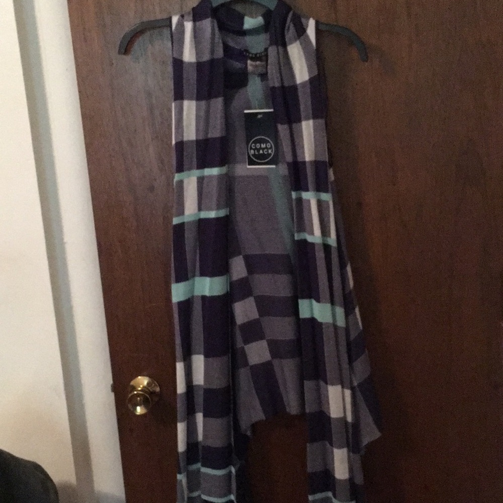 Navy duster